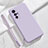 Coque Ultra Fine Silicone Souple 360 Degres Housse Etui YK3 pour Vivo X70 5G Violet Clair