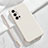 Coque Ultra Fine Silicone Souple 360 Degres Housse Etui YK3 pour Vivo X70 Pro+ Plus 5G Blanc