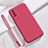 Coque Ultra Fine Silicone Souple 360 Degres Housse Etui YK3 pour Vivo Y50t Rouge