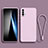 Coque Ultra Fine Silicone Souple 360 Degres Housse Etui YK3 pour Xiaomi Redmi 9 Power Violet Clair