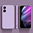 Coque Ultra Fine Silicone Souple 360 Degres Housse Etui YK4 pour Realme 10S 5G Violet Clair