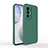 Coque Ultra Fine Silicone Souple 360 Degres Housse Etui YK4 pour Vivo X70 5G Vert Nuit