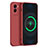 Coque Ultra Fine Silicone Souple 360 Degres Housse Etui YK4 pour Vivo Y72t Rouge