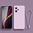 Coque Ultra Fine Silicone Souple 360 Degres Housse Etui YK4 pour Xiaomi Redmi Note 12 Explorer Violet Clair