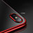 Coque Ultra Fine Silicone Souple 360 Degres R02 pour Apple iPhone Xs Max Rouge Petit