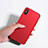 Coque Ultra Fine Silicone Souple C01 pour Apple iPhone Xs Rouge Petit