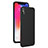 Coque Ultra Fine Silicone Souple C02 pour Apple iPhone Xs Noir Petit