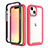 Coque Ultra Fine Silicone Souple Housse Etui 360 Degres Avant et Arriere pour Apple iPhone 14 Petit