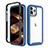 Coque Ultra Fine Silicone Souple Housse Etui 360 Degres Avant et Arriere pour Apple iPhone 14 Pro Bleu