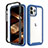Coque Ultra Fine Silicone Souple Housse Etui 360 Degres Avant et Arriere pour Apple iPhone 14 Pro Max Bleu