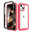 Coque Ultra Fine Silicone Souple Housse Etui 360 Degres Avant et Arriere pour Apple iPhone 15 Petit