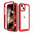 Coque Ultra Fine Silicone Souple Housse Etui 360 Degres Avant et Arriere pour Apple iPhone 15 Petit