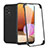 Coque Ultra Fine Silicone Souple Housse Etui 360 Degres Avant et Arriere pour Samsung Galaxy A32 5G Noir