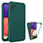 Coque Ultra Fine Silicone Souple Housse Etui 360 Degres Avant et Arriere pour Samsung Galaxy F42 5G Vert