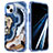 Coque Ultra Fine Silicone Souple Housse Etui 360 Degres Avant et Arriere YJ1 pour Apple iPhone 13 Pro Bleu