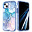 Coque Ultra Fine Silicone Souple Housse Etui 360 Degres Avant et Arriere YJ1 pour Apple iPhone 13 Pro Bleu Ciel