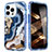 Coque Ultra Fine Silicone Souple Housse Etui 360 Degres Avant et Arriere YJ1 pour Apple iPhone 14 Pro Bleu