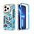 Coque Ultra Fine Silicone Souple Housse Etui 360 Degres Avant et Arriere YJ2 pour Apple iPhone 13 Pro Max Bleu