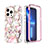 Coque Ultra Fine Silicone Souple Housse Etui 360 Degres Avant et Arriere YJ2 pour Apple iPhone 13 Pro Max Rose