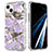 Coque Ultra Fine Silicone Souple Housse Etui 360 Degres Avant et Arriere YJ2 pour Apple iPhone 14 Plus Violet Clair