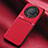 Coque Ultra Fine Silicone Souple Housse Etui avec Aimante Magnetique pour Huawei Honor X9a 5G Rouge