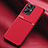 Coque Ultra Fine Silicone Souple Housse Etui avec Aimante Magnetique pour Realme 10 Pro+ Plus 5G Rouge