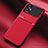 Coque Ultra Fine Silicone Souple Housse Etui avec Aimante Magnetique pour Xiaomi Poco M5 4G Rouge