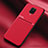 Coque Ultra Fine Silicone Souple Housse Etui avec Aimante Magnetique pour Xiaomi Redmi Note 9 Pro Max Rouge