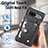 Coque Ultra Fine Silicone Souple Housse Etui avec Aimante Magnetique S01D pour Google Pixel 7a 5G Petit