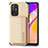 Coque Ultra Fine Silicone Souple Housse Etui avec Aimante Magnetique S01D pour Oppo A94 5G Or