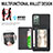 Coque Ultra Fine Silicone Souple Housse Etui avec Aimante Magnetique S01D pour Samsung Galaxy Note 20 5G Petit