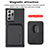 Coque Ultra Fine Silicone Souple Housse Etui avec Aimante Magnetique S01D pour Samsung Galaxy Note 20 Ultra 5G Petit