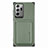 Coque Ultra Fine Silicone Souple Housse Etui avec Aimante Magnetique S01D pour Samsung Galaxy Note 20 Ultra 5G Vert