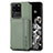 Coque Ultra Fine Silicone Souple Housse Etui avec Aimante Magnetique S01D pour Samsung Galaxy S20 Ultra 5G Vert