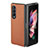 Coque Ultra Fine Silicone Souple Housse Etui avec Aimante Magnetique S01D pour Samsung Galaxy Z Fold4 5G Petit