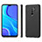 Coque Ultra Fine Silicone Souple Housse Etui avec Aimante Magnetique S01D pour Xiaomi Redmi 9 Noir