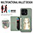 Coque Ultra Fine Silicone Souple Housse Etui avec Aimante Magnetique S02D pour Huawei Honor X8a 4G Petit