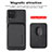 Coque Ultra Fine Silicone Souple Housse Etui avec Aimante Magnetique S02D pour Samsung Galaxy A12 5G Petit