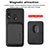 Coque Ultra Fine Silicone Souple Housse Etui avec Aimante Magnetique S02D pour Samsung Galaxy A20 Petit