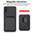 Coque Ultra Fine Silicone Souple Housse Etui avec Aimante Magnetique S02D pour Samsung Galaxy A70S Petit