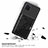 Coque Ultra Fine Silicone Souple Housse Etui avec Aimante Magnetique S02D pour Samsung Galaxy A81 Petit