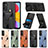 Coque Ultra Fine Silicone Souple Housse Etui avec Aimante Magnetique S02D pour Samsung Galaxy F13 4G Petit