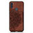 Coque Ultra Fine Silicone Souple Housse Etui avec Aimante Magnetique S02D pour Samsung Galaxy M11 Marron