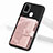 Coque Ultra Fine Silicone Souple Housse Etui avec Aimante Magnetique S02D pour Samsung Galaxy M30s Rose