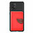 Coque Ultra Fine Silicone Souple Housse Etui avec Aimante Magnetique S02D pour Samsung Galaxy M80S Rouge