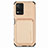 Coque Ultra Fine Silicone Souple Housse Etui avec Aimante Magnetique S02D pour Vivo Y21t Or