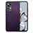 Coque Ultra Fine Silicone Souple Housse Etui avec Aimante Magnetique S02D pour Xiaomi Mi 12T Pro 5G Violet