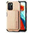 Coque Ultra Fine Silicone Souple Housse Etui avec Aimante Magnetique S02D pour Xiaomi Poco X3 GT 5G Or