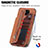 Coque Ultra Fine Silicone Souple Housse Etui avec Aimante Magnetique S02D pour Xiaomi Poco X3 Petit