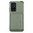 Coque Ultra Fine Silicone Souple Housse Etui avec Aimante Magnetique S02D pour Xiaomi Redmi 10 (2022) Vert